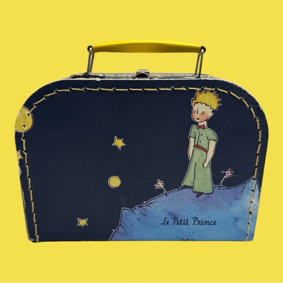 Other - Vintage The Little Prince Cardboard Suitcase Lunchbox 1990s French